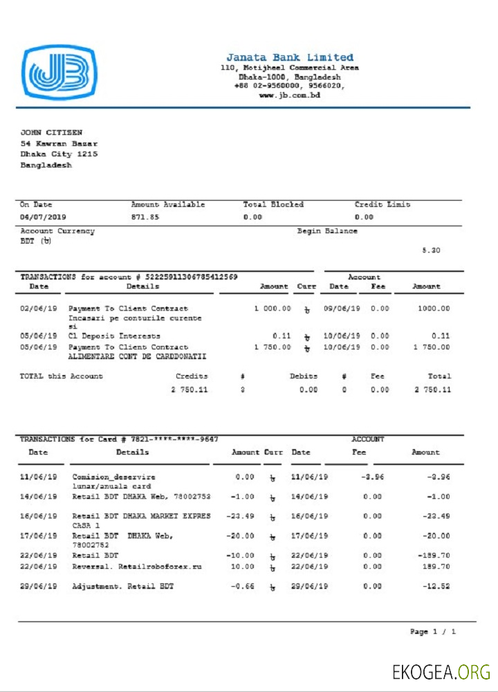 Banque Janata du Bangladesh